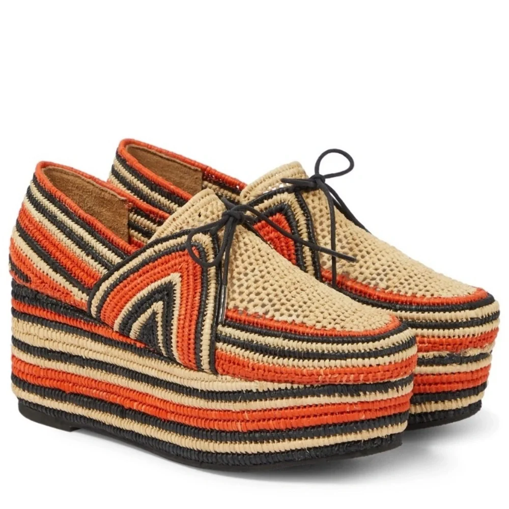 Gabriela Hearst Multicolor Platform Shoes - Picture 2 of 3